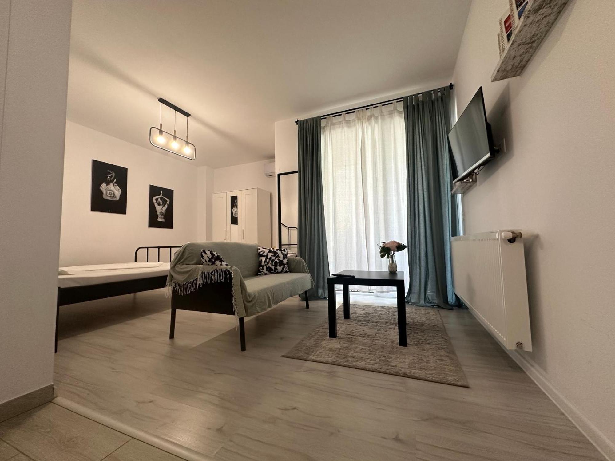 Garsoniera In Complex Rezidential Appartement Boekarest Buitenkant foto